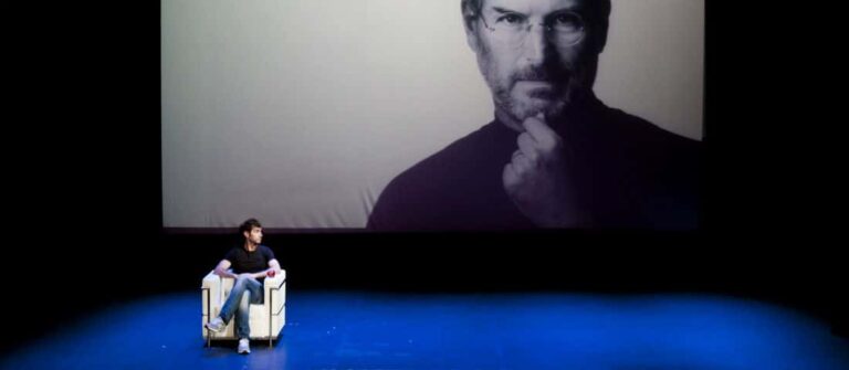 Agoní­a y éxtasis de Steve Jobs
