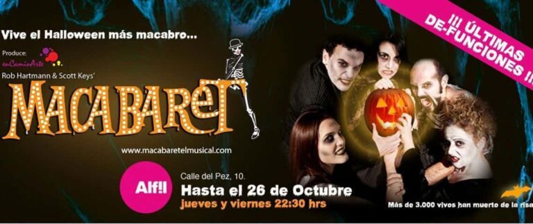 «Macabaret», ¡un musical muy macabro!
