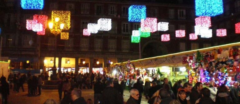 No hay sitio más navideño que la Plaza Mayor