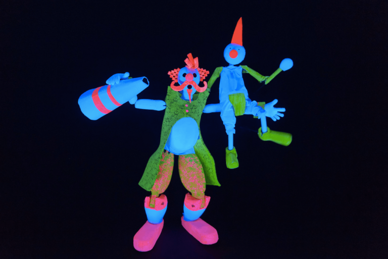 El truco de Olej, teatro negro en el Fígaro