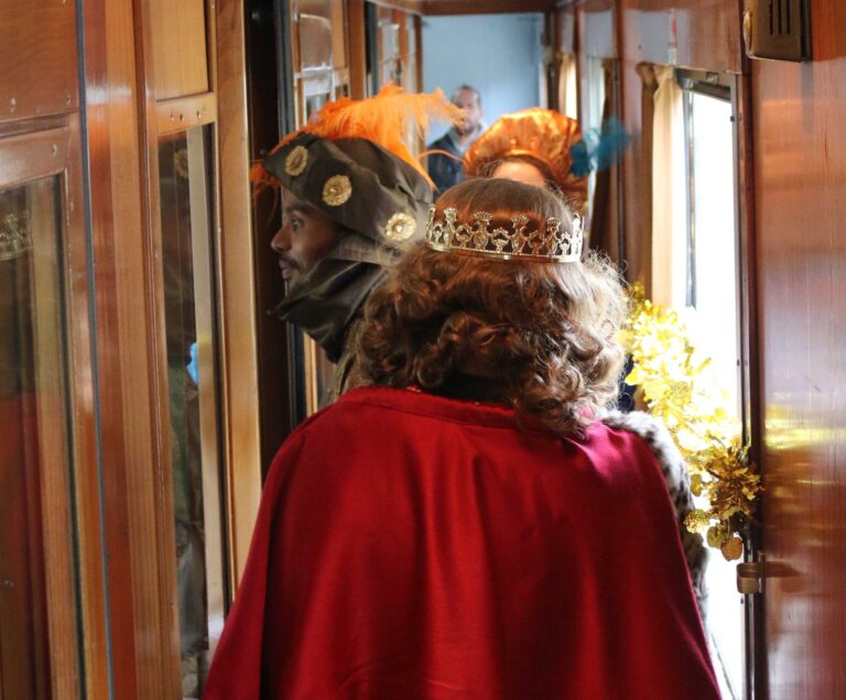 Los Reyes llegan a Madrid desde Oriente… ¡en tren!