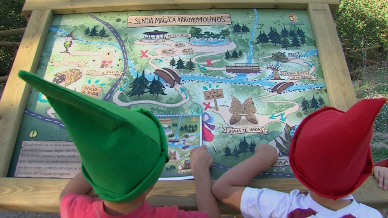 La senda mágica de Arroyomolinos. Un camino para descubrir la fantasía de la naturaleza