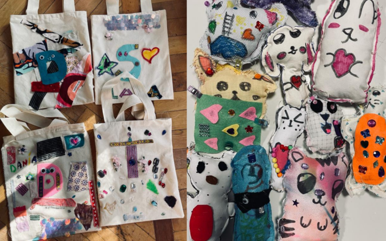 Taller de costura para niños